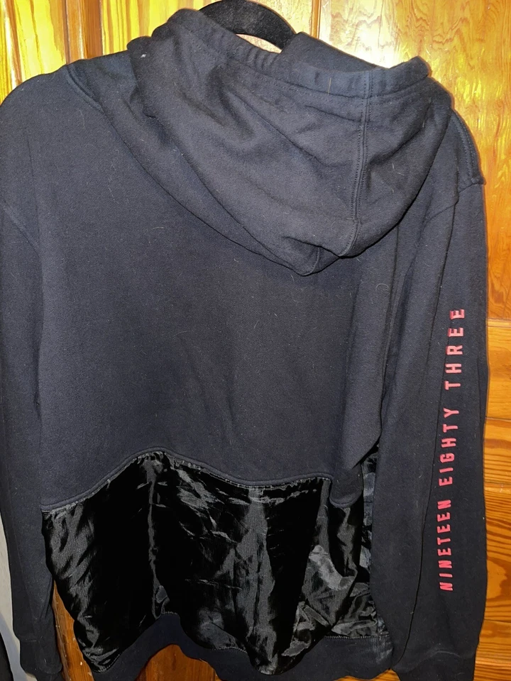 Sudadera con Capucha Cookies Para Hombre Pullover Grande Manga Larga Logo Negro Polar Foto 4 de 4