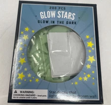 Glow Stars Glow in the Dark Star Decals Bedroom Wall Ceiling Space Decor 200pc