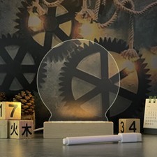 Creative Note Board Creative Led Night Light USB Message Board Holiday Light Wit