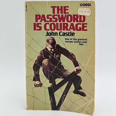 John Castle The Password Is Courage 1975 UK Corgi Paperback