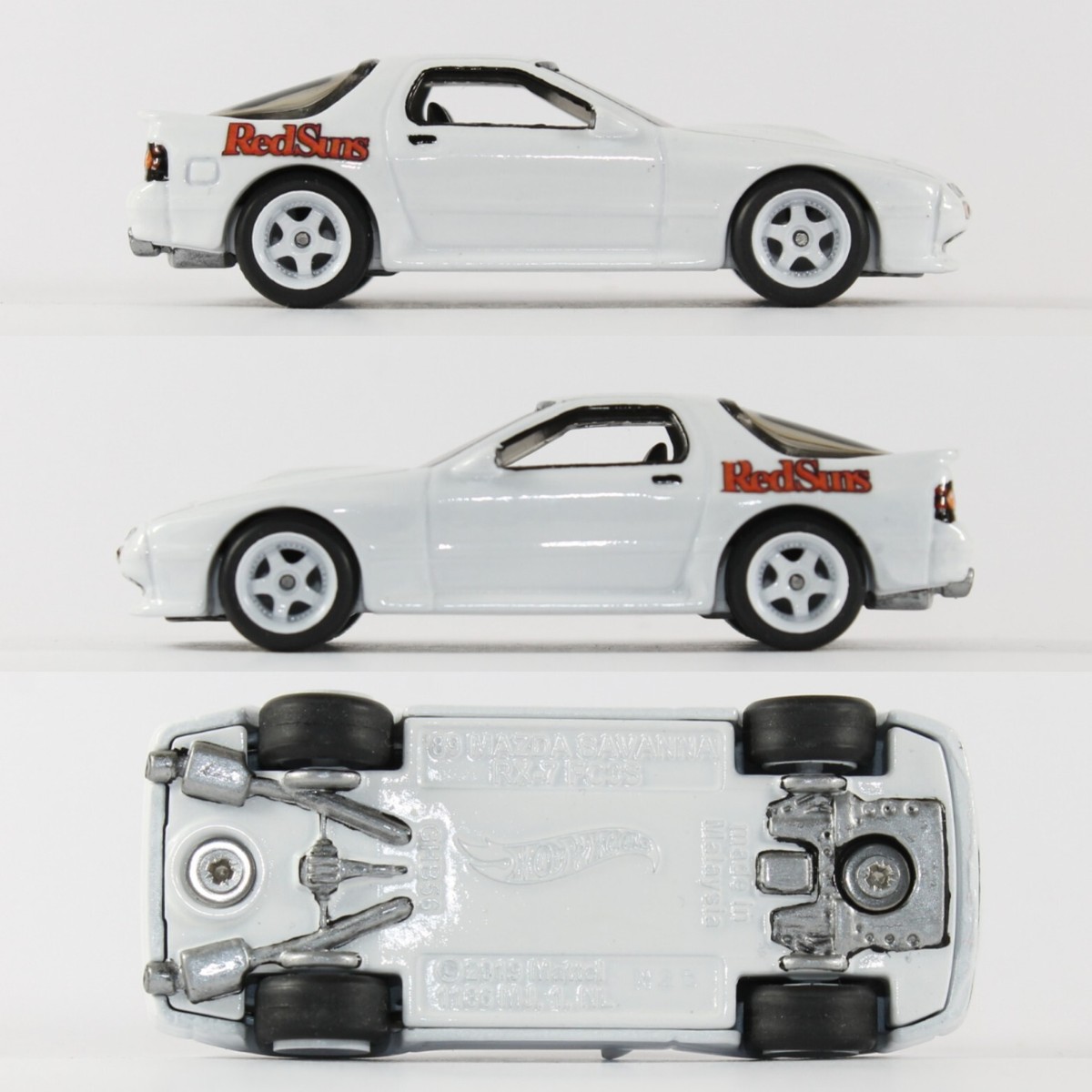 Initial D - Ryosuke's Mazda RX7 FC3S Savannah on Custom Card - Hot