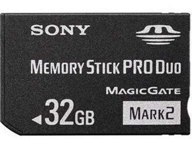 SONY - メモリースティック　PRO デュオ(MS-MT32GB) Boxed Sony Pro Duo 2GB Memory Stick High Speed (MSX-M2GN