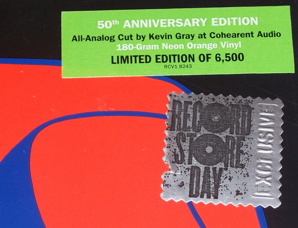 YES SELF TITLED 1ST LP L.E. OF 6500 180 GM ORANGE VINYL RECORD STORE DAY RSD - Image 3 of 3