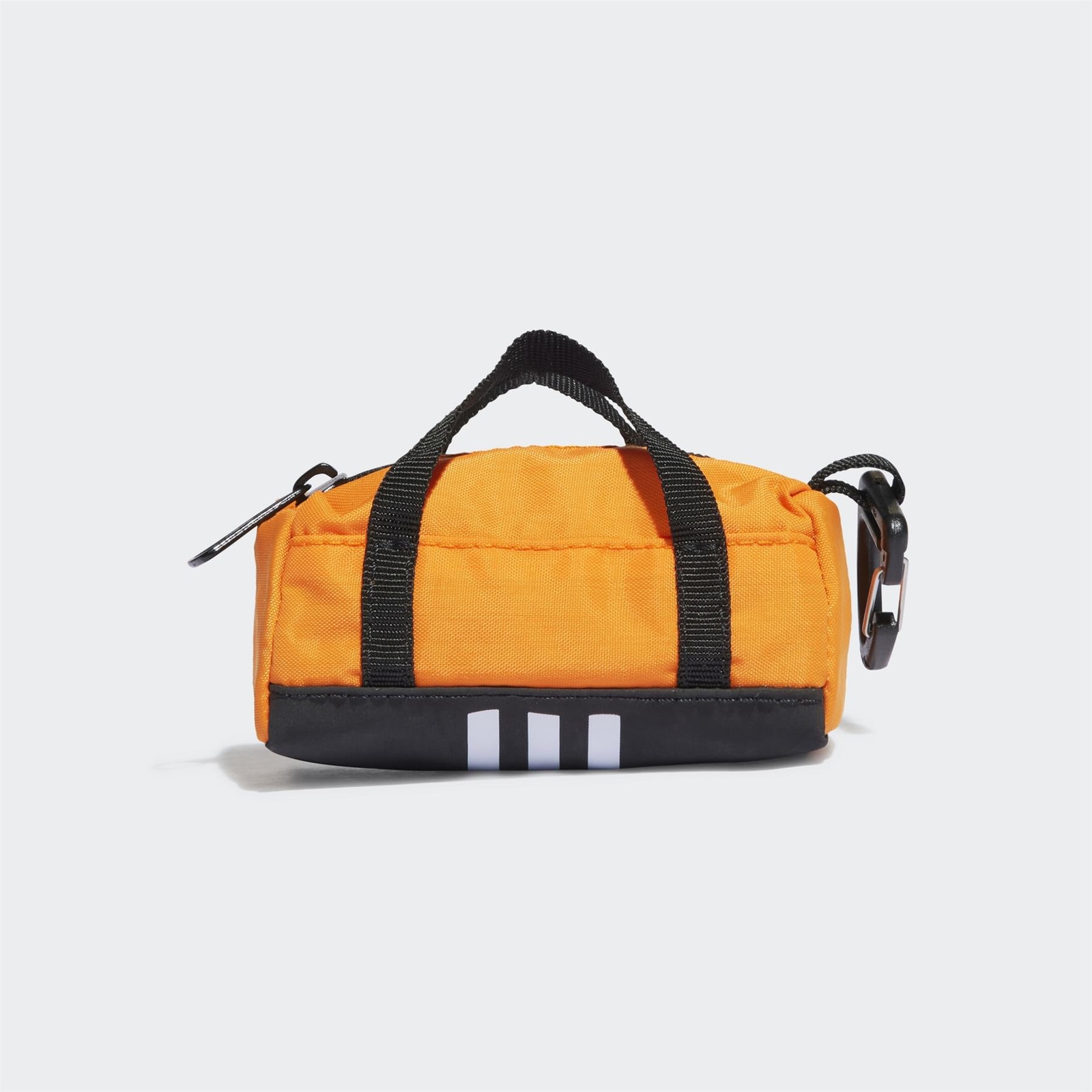 adidas TINY DUFFEL BAG ORANGE BLACK KEYS CASH COINS GYM SMALL 3STRIPE
