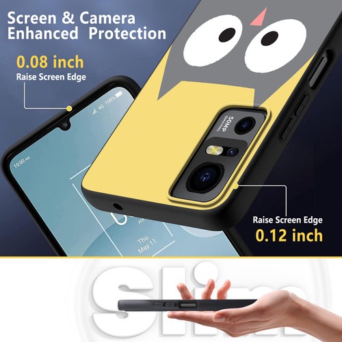 Personalised Cartoon Phone Case For TCL 50 SE/40 SE/501/505 Shockproof TPU Cover - Picture 41 of 74