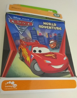 Leap Frog Tag Junior Buch - Disneys PIXAR Autos 2 Welt Abenteuer NEU