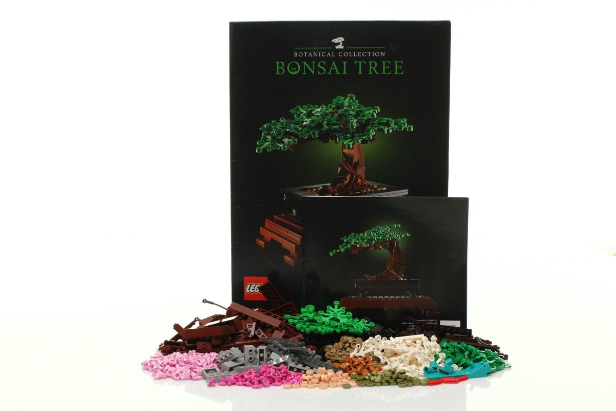 Lego Creator Expert Botanical Collection Set 10281 Bonsai Tree 100