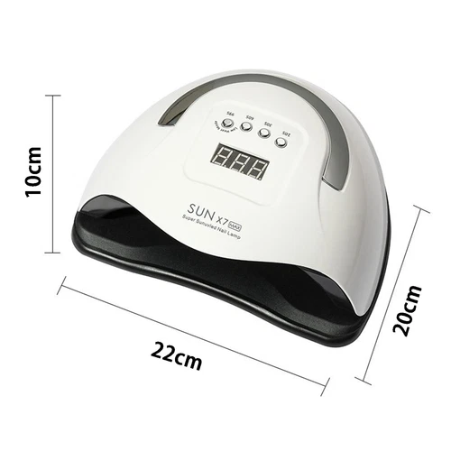 UV LED Nagel Lampe 220W Trockner Gel Politur Licht Maniküre Salon Aushärtung SUN X7 Max - Bild 10 von 12