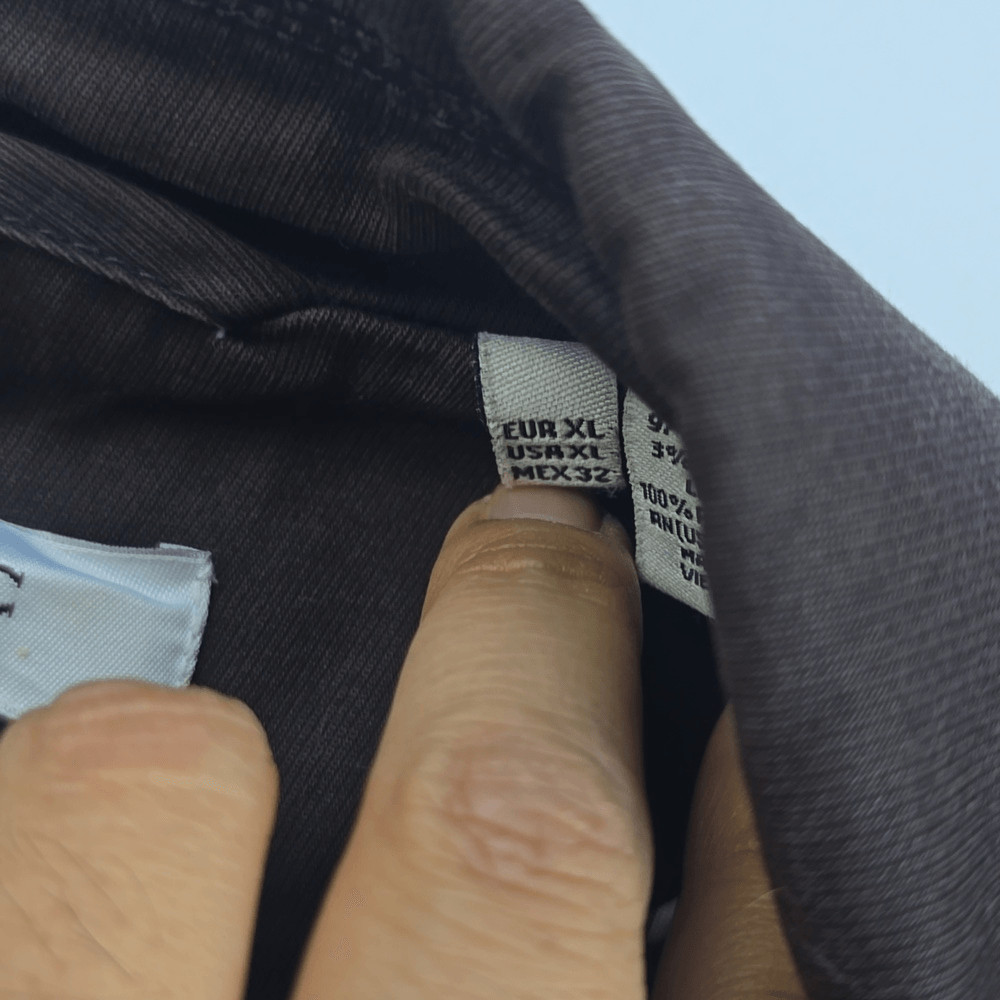 Zara Basic Solid Brown Trenchcoat Size XL - image 4