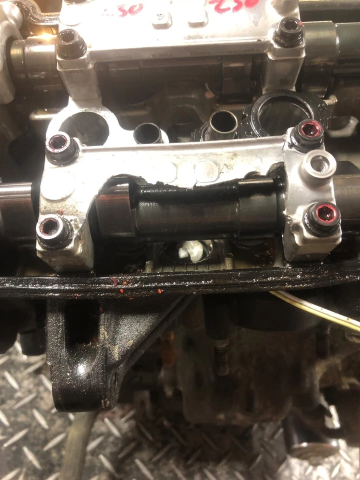 07 Kawasaki ZX 14 ZX14 ZX1400 Ninja engine motor Foto 3 de 4