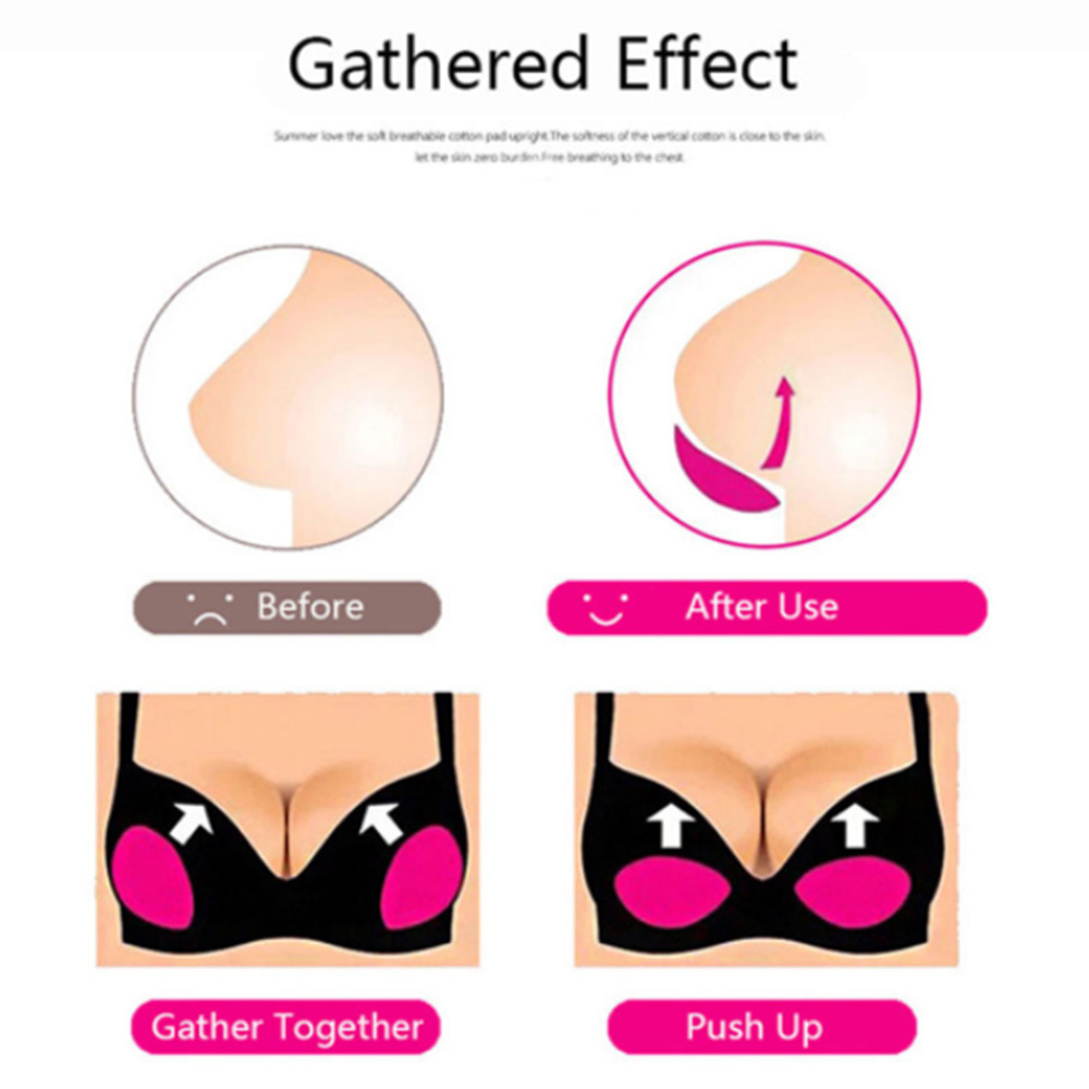 Pair of Push-up Bra Cup Inserts