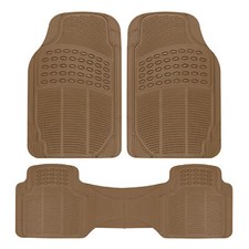 Custom Fit Car Floor Linersbeige Universal Suv Truck Floor Mats Protector