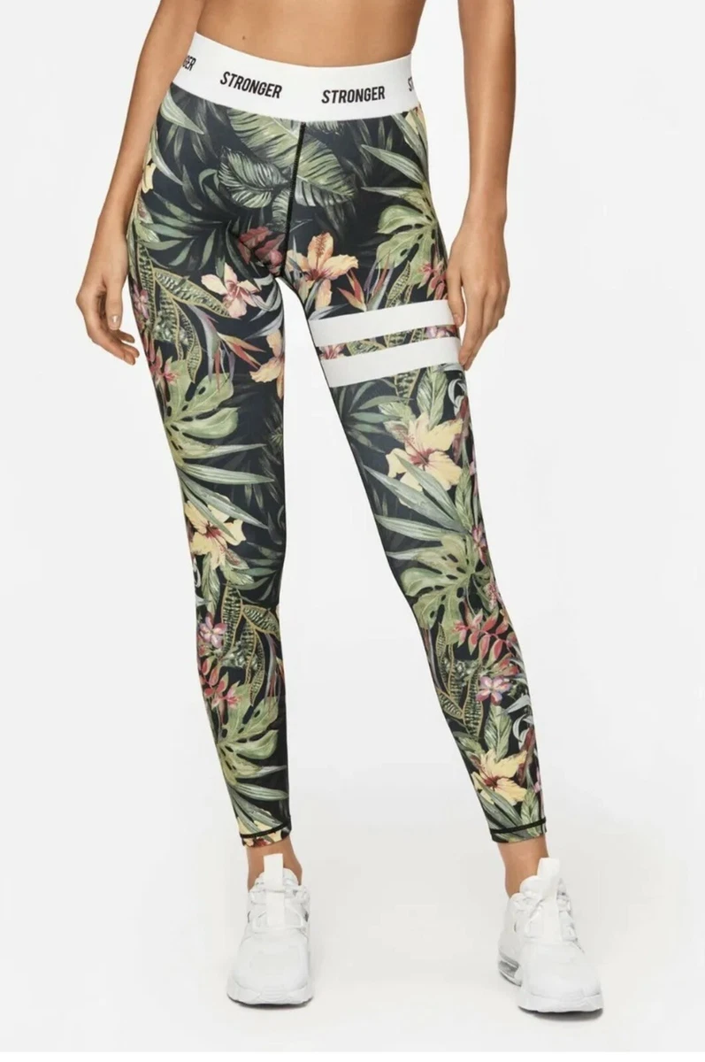 Stronger the label RRP 129.00 size Small Vietnam Jungle tights