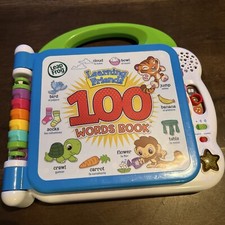 LeapFrog Learning Friends 100 Words Book Tested Works Great