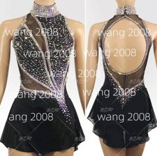 Figure Skating Dress Women's / Girls' Ice Skating Dress black /Baton Costume