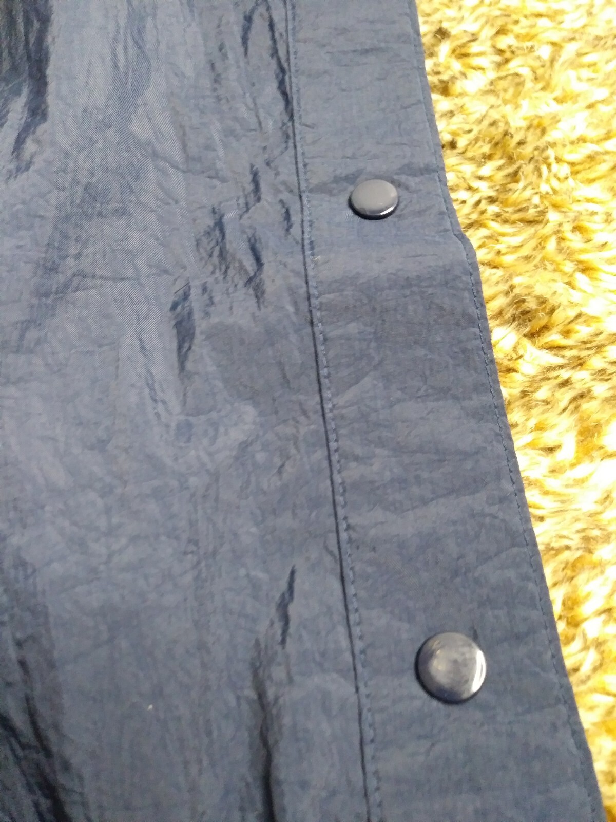 Vintage REEBOK Nylon Break Away Track Pants Navy Blue Men's Size L thumbnail 4