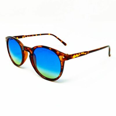 Occhiali da sole uomo donna colore havana lenti blu e giallo sfumate Prime  2s | eBay