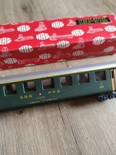 Lot De 2 Voitures Voyageurs HAG HO 6508 SBB CFF 2ème Classe Suisses, Occasion