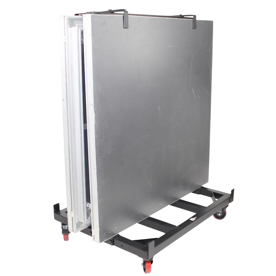 ProX X-STGX6 Portable Rolling Dolly for 4X4 and 4X8 Ft. Stages Fits 6 to 8 Units - Image 4 of 4