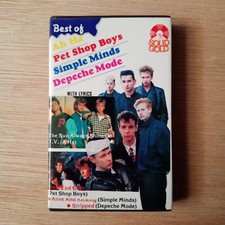 A-Ha PET SHOP BOYS Simple Minds DEPECHE MODE - Rare Malaysia Clamshell Cassette
