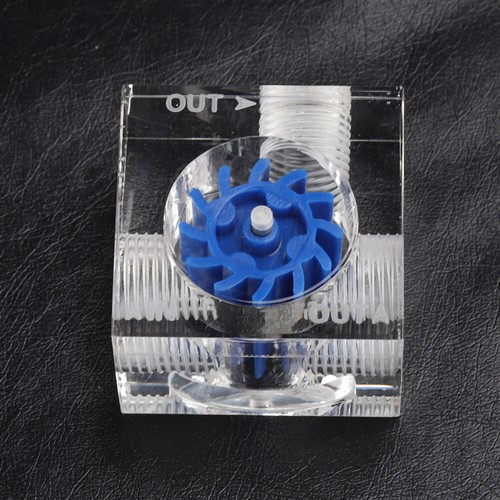 Water Cooling Flowing Indicator Acrylic G1/4 Thread Computer Accessories LSJ-PM3 - Afbeelding 8 van 10