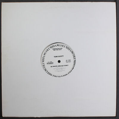 TOM SCOTT: so white and so funky / same COLUMBIA 12'' Single 33 RPM