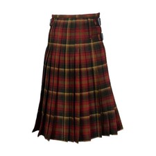 Scottish Handmade Maple Leaf Canadian Modern Tartan Kilt 16 OZ Maple Leaf