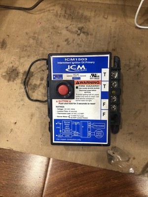ICM Controls ICM1503 Intermittent Ignition Oil Primary Control