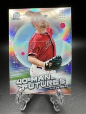 2021 Bowman Chrome - 40-Man Futures Reid Detmers #FMF-9 (RC)