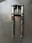 TRIUMPH BONEVILLE BOBBER BLACK FRONT SET SHOCKS, WHEEL, CALIPER, TRIPLE TREE SET