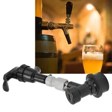 Beer Dispenser Plastic Black Portable Beer Tap Faucet