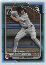 2024 Bowman Draft Sky Blue 189/499 Casey Saucke II Casey Saucke #BD-33 7k8