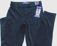 Gloria Vanderbilt Pull On Skinny Knit Green Corduroy Mid Rise Pants variety XS L