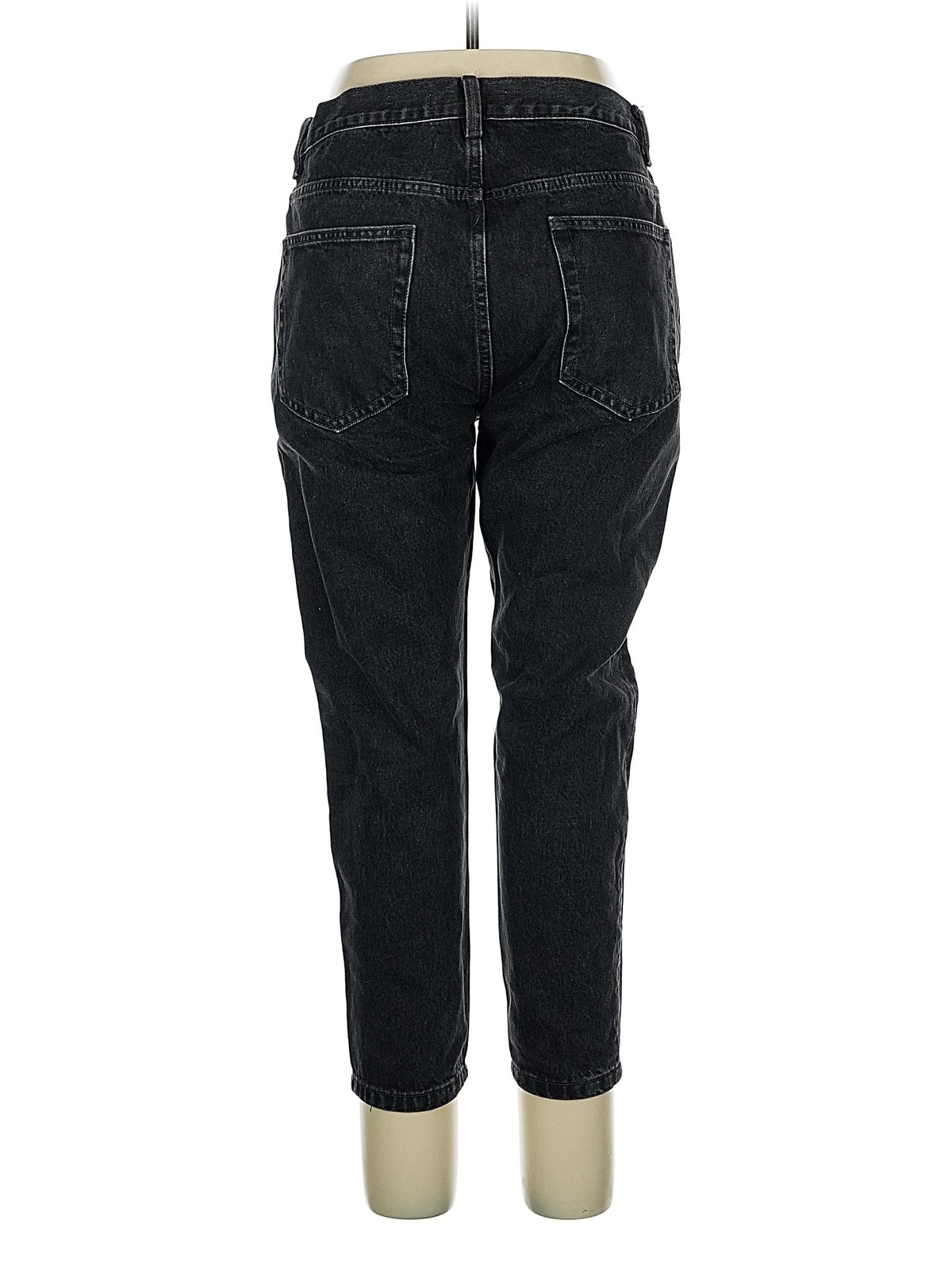 Zara Women Black Jeans 34W thumbnail 2