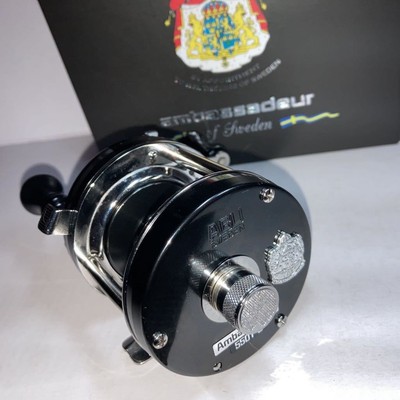 Abu Ambassadeur 5501c factory tune Black sticker left 480306