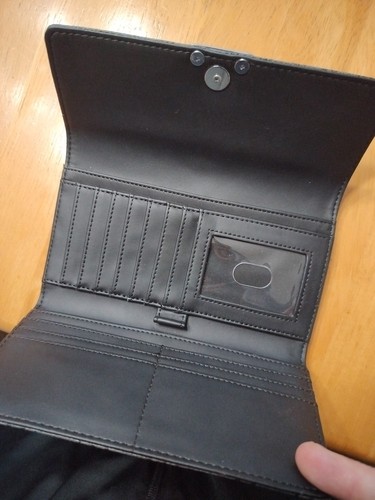 Portafoglio donna Nine West nero con carta di credito e cerniera - Foto 6 di 7