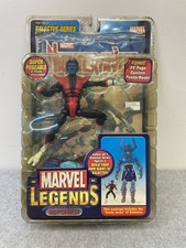 2005 ToyBiz Marvel Legends Galactus Series X-Men Nightcrawler with Poster