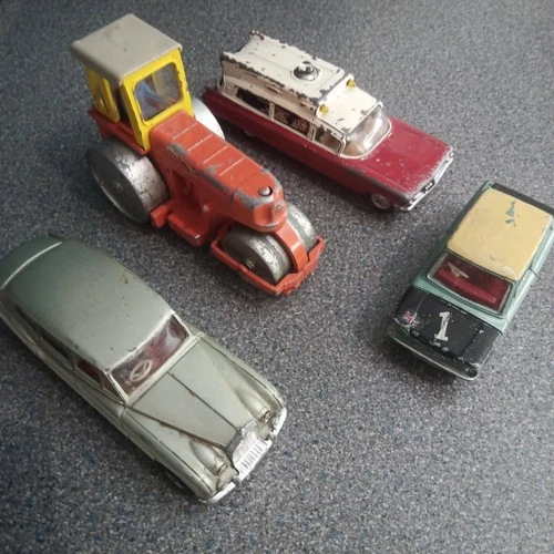 Vintage Diecast Vehicles Job Lot of 4 Dinky Corgi