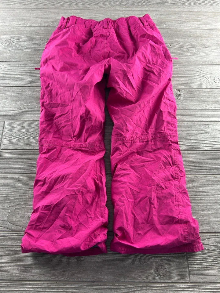 The North Face  Ski Snow Pants Girls Large 14/16 Pink EZ Grow Hyvent - Image 3 of 4