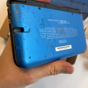 Nintendo 3DS XL Handheld Game Console SPR-001 Blue/Black US Model Complete Box