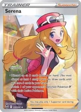 Serena (Full Art) - 193/195 - Ultra Rare NM, English Pokemon Silver Tempest on eBay