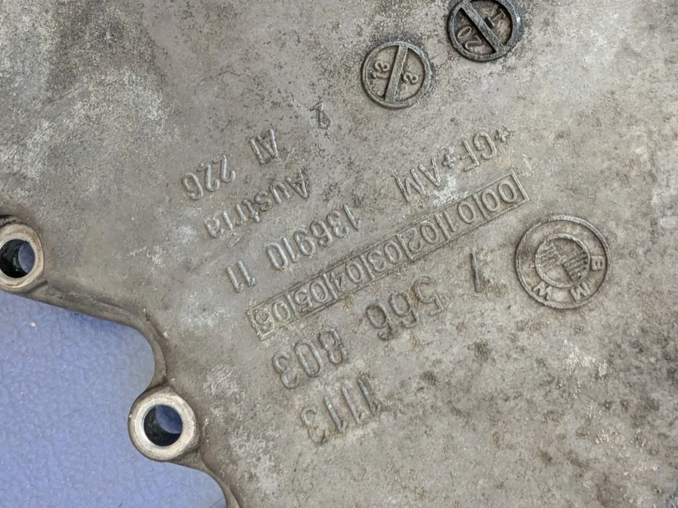 BMW X5 X5M X6 X6M 2008-2017 (E70 E71 E72) MOTOR 4,4 L N63 S63 - CÁRTER DE ACEITE INFERIOR Foto 2 de 4