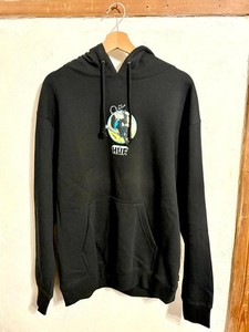 Collaboration! HUF x MARVEL Spider-Man Hoodie Black