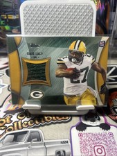 Eddie Lacy 2013 Topps Jersey Swatch Relic Rookie Card - Green Bay Packers. rookie card picture