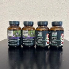 Gaia Herbs Adrenal Health Nightly Restore - 240 Phyto- Capsules