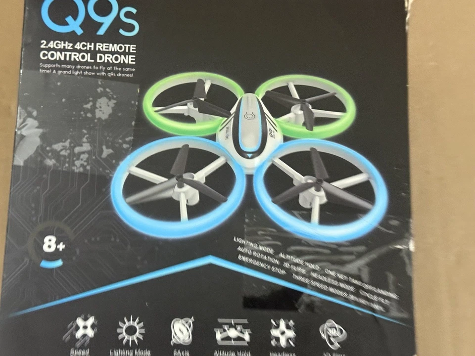 AVIALOGIC Q9s Drone Drohne für Kinder mit Höhehalten und Kopflosem Modus,RC Quad