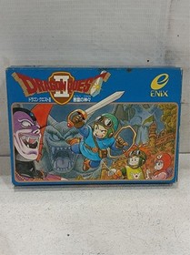 Dragon Quest II Evil Spirit Gods FC CIB Used, Family Computer Game