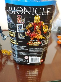 Lego Bionicle Stars Piraka #7137 Includes Booklet And Canister & Golden Bionicle