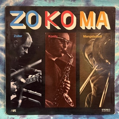 Lee Konitz LP Albert Mangelsdorff MPS Attila Zoller IMPORT Germany 1968 Original
