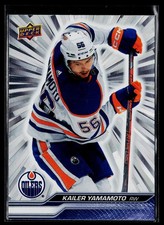 2023-24 Upper Deck #318 Kailer Yamamoto Outburst Silver